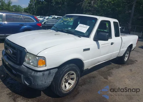 2010 Ford Ranger Super Cab из США, поврежденный, VIN 1FTKR1ED2APA66607